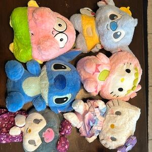 9 stuff animals for $25